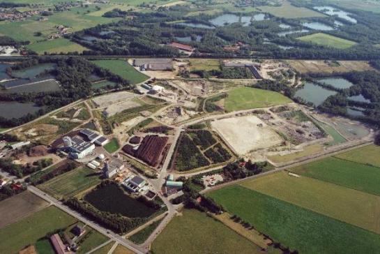 IGEAN - site Noord in Brecht voor verwerking van gft en groenafval
